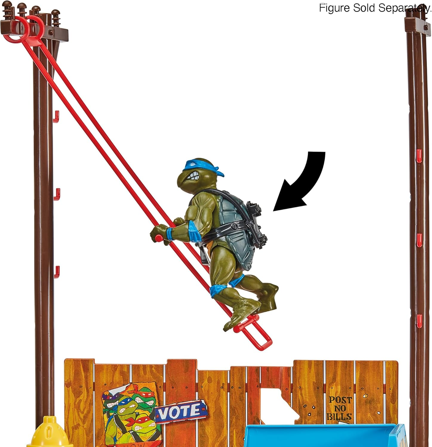TMNT Classic Secret Sewer Pipe Playset image number 4
