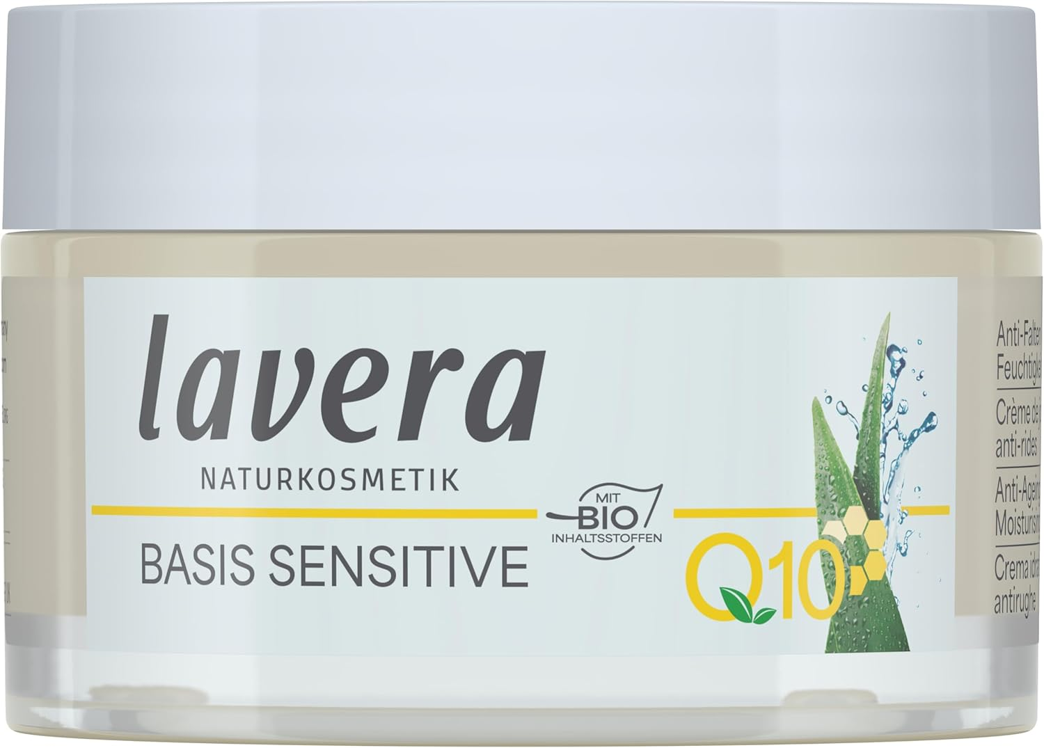 Lavera Naturkosmetik Basis Sensitiv Natural Coenzyme Q10 Anti-Ageing Moisturising Night Cream 50 Ml image number 6