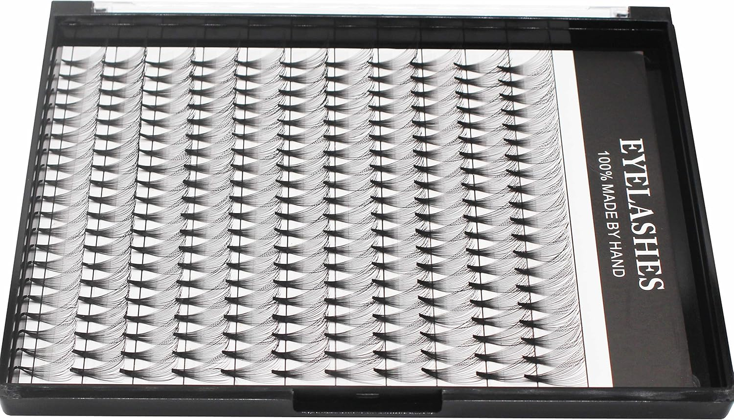 Bodermincer Large Tray 20D Premade Russian Volume Fans Eyelashes Long Stem Lash Pre Made Eyelash Extensions Supplies (12MM) image number 4