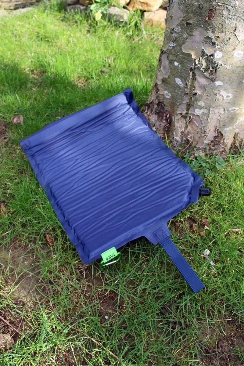 Moses. Expedition Natur Self-Inflating Seat Mat, Outdoor Seat Cushion for Children, Perfect to Take to Nursery 9839 Blue, Green, Roll-Up, Blue, Green, Aufrollbar, Casual image number 3