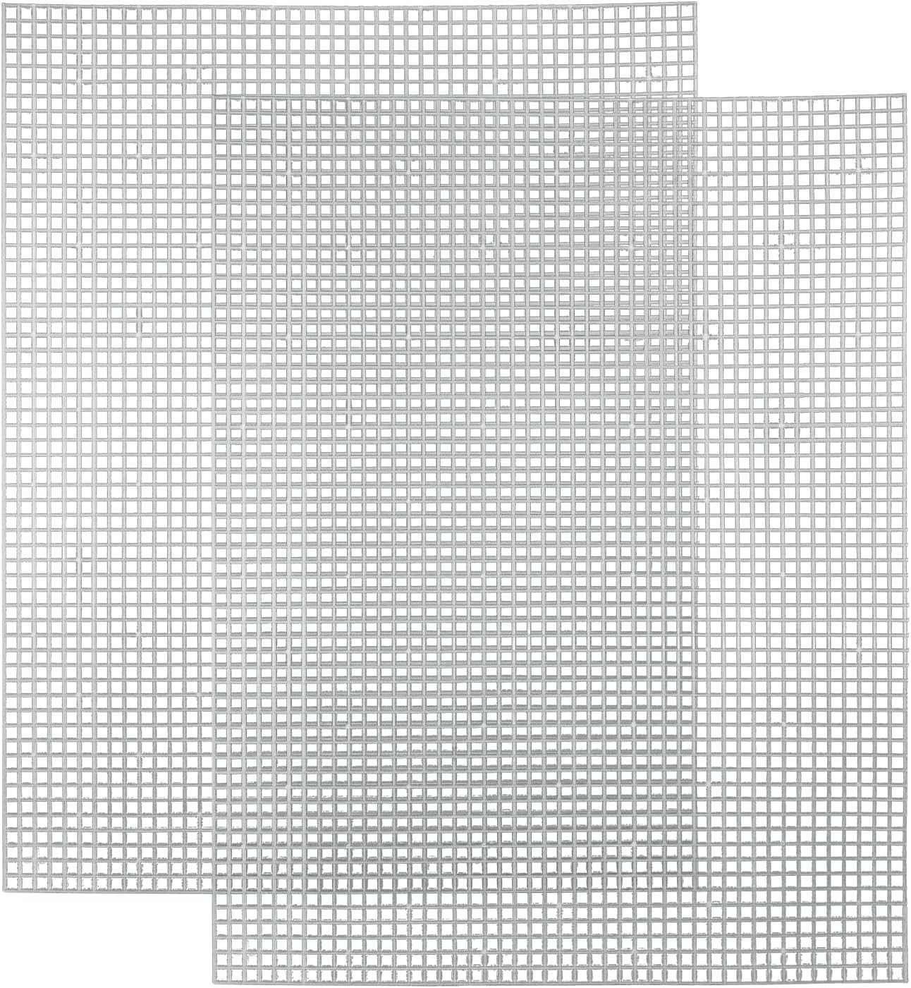 Dohia Plastic Mesh Canvas Sheets 13.7 X 10.6 Inch Plastic Canvas Embroidery Crafting Acrylic Yarn Crafting Knit Crochet Projects Make Aquarium Dividers D2-SLWP image number 3