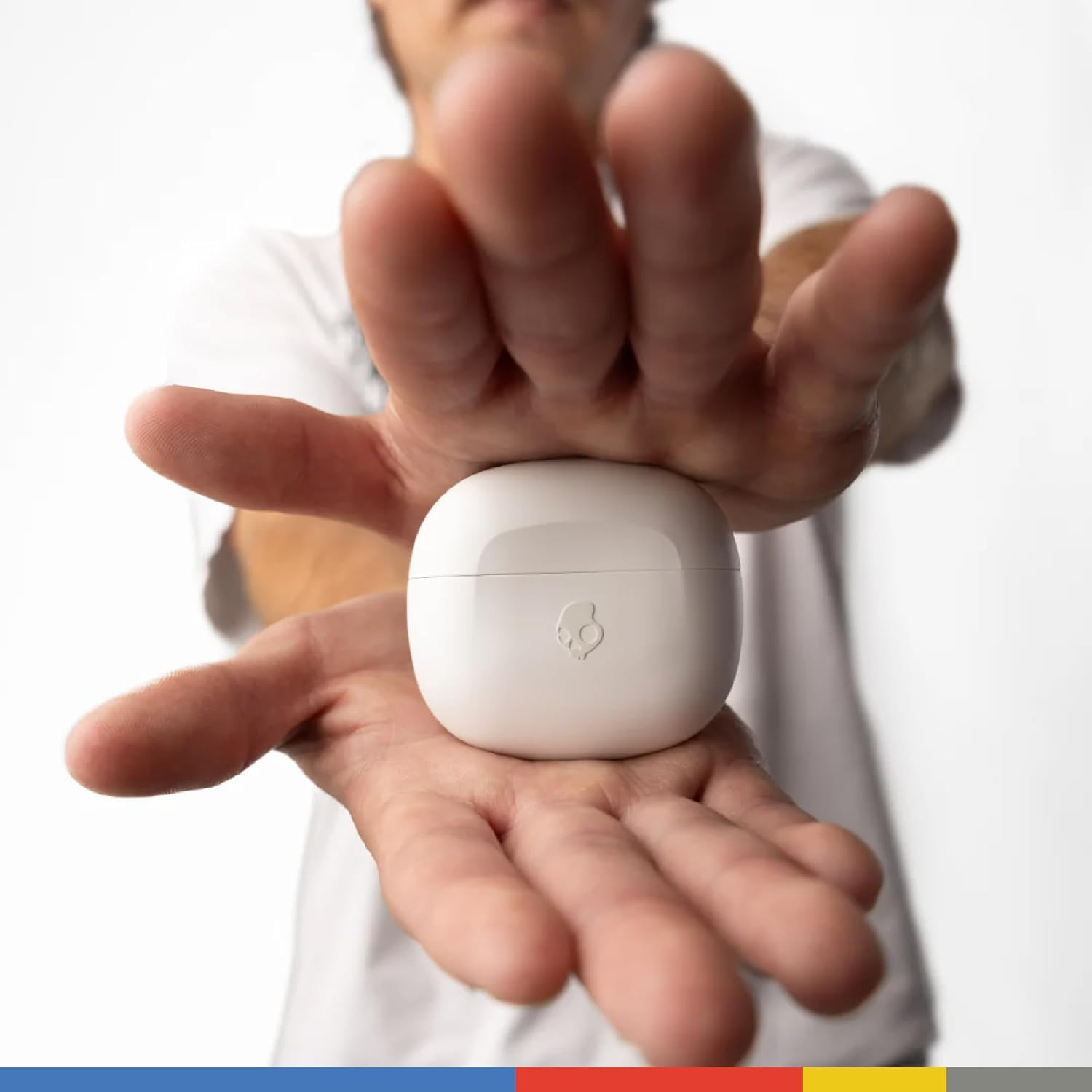 Skullcandy Rail ANC Wireless Earbuds, Bone image number 2