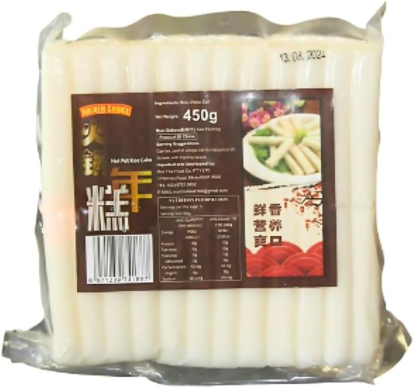 Golden Choice Hot Pot Rice Cake | Traditional Korean Food for Asian Hotpot, Stir-Fries, and Soups | Authentic Asian & Snacks | 450G image number 1