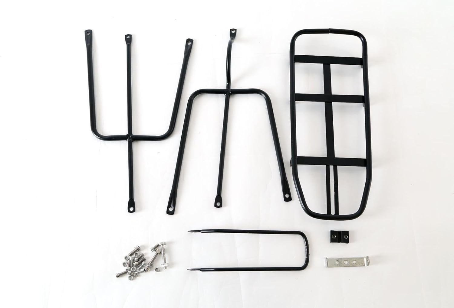 YUNNUO Bicycle Cargo Rack Rear Bike Rack,Bike Luggage Rack Fits Most Mountain Bikes and Road Bikes,130 Lbs(60Kg) Capacity image number 2