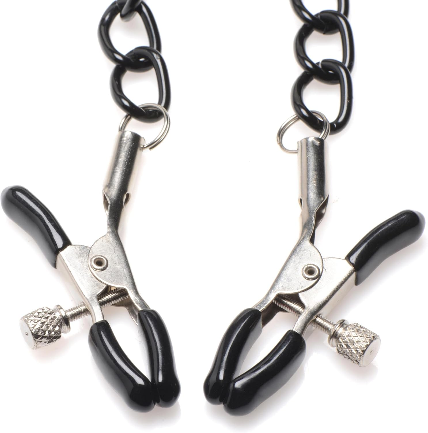 Master Series Collared Temptress Collar with Nipple Clamps image number 2