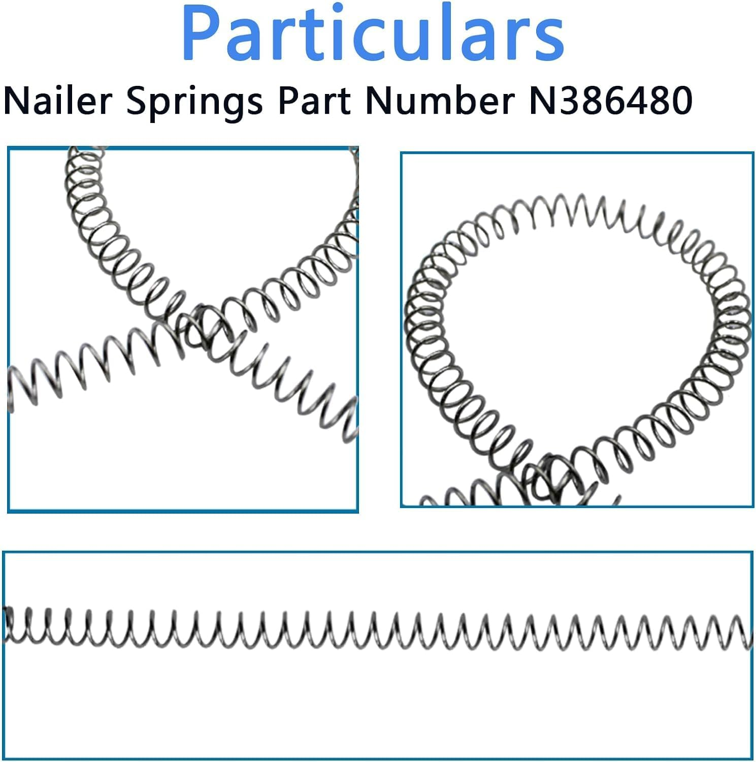 Amnool Nailer Spring for Dewalt Return Springs Router Kit Dcn692B DCN690 N233943 N386480 DCN21PLB DCN21PLM1 DCN693B BCF30PTB DCN692M1 Dcn660B Dcn680B Dcn623B Dcn623D1 BCF28WWB image number 5