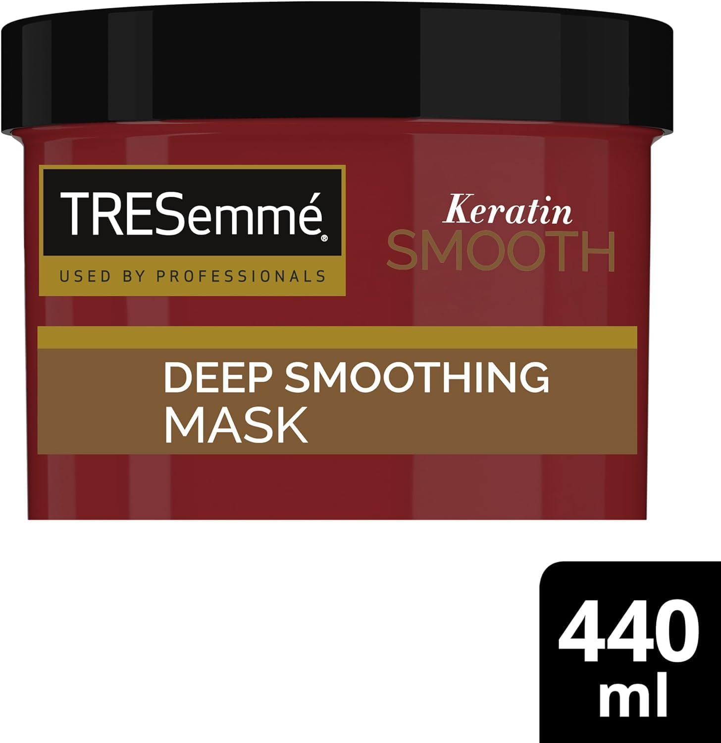 Tresemm&eacute; Keratin Smooth Deep Smoothing Mask Rinse-Out Hair Treatment with Hydrolysed Keratin for Soft, Shiny, Frizz-Free Hair 440 Ml