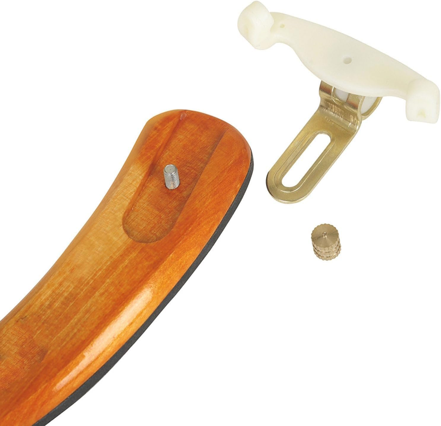 FANGXIN Violin Shoulder Rest for 4/4 and 3/4 Size, Violin Shoulder Rest with Comfortable Foam Pad & Height Adjustable Feet image number 5