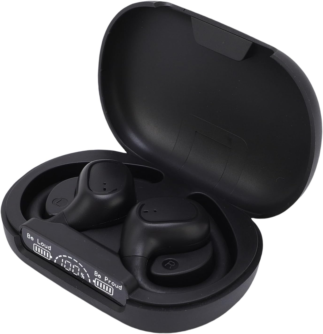 Diyeeni Earbuds, Noise Cancelling Wireless Earbuds with Dual Mic, 5.4 Chip Digital Display for Game Sound Visual Synchronization image number 2