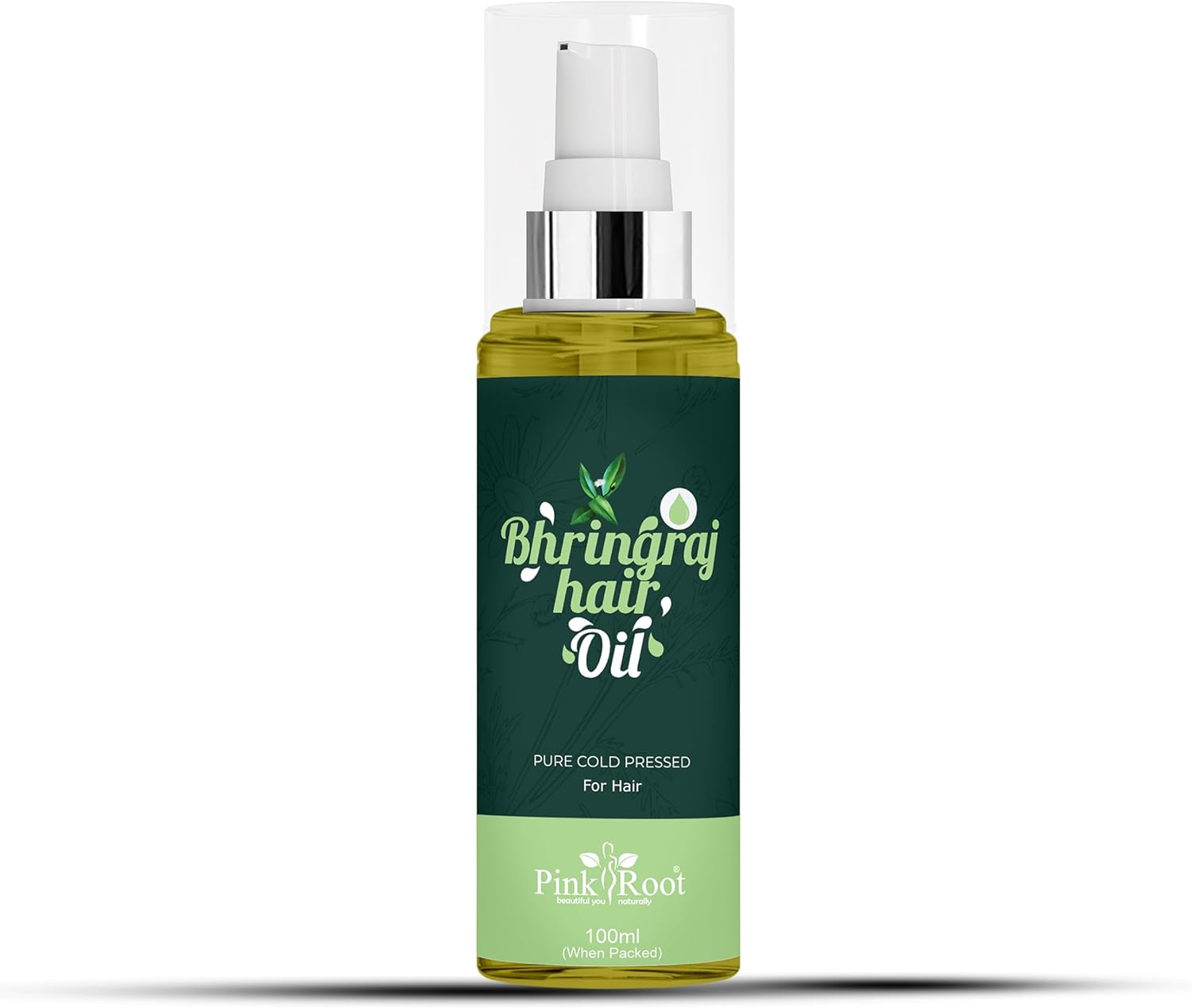 Pink Root Bhringraj Oil 100Ml, Pack of 1 image number 1