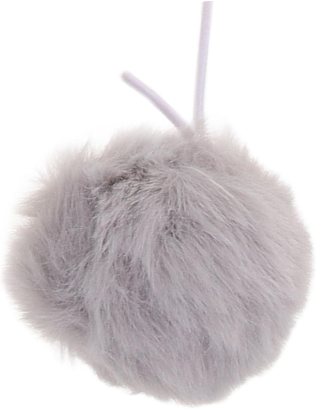 INOOMP 6Pcs Interactive Cat Toy Balls Plush Pom Pom with Elastic Rope for Indoor Cats Kitten Training and Scratching Pet Supply image number 6