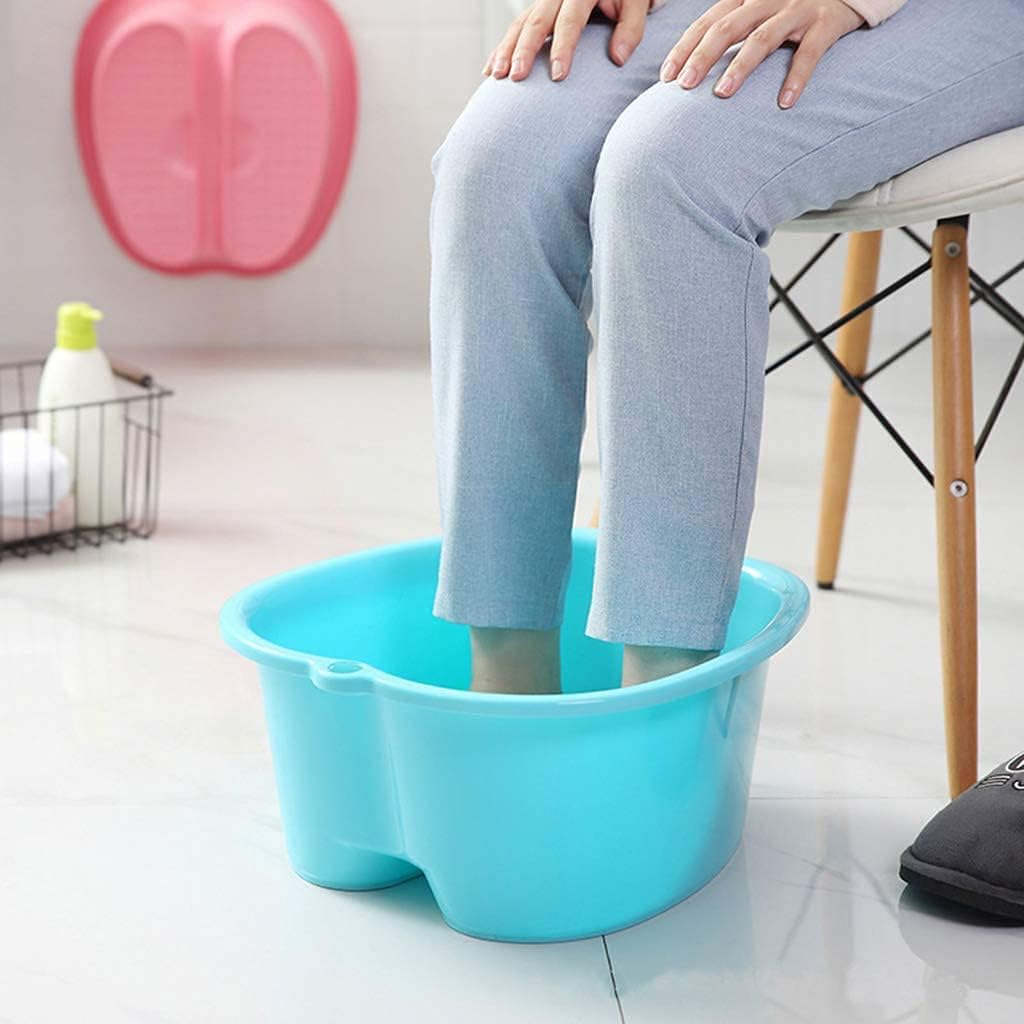 Household Plastic Foot Soak Basin Heightening Thickening Foot Soaking Bucket Massage Health Foot Bath Footbath image number 6