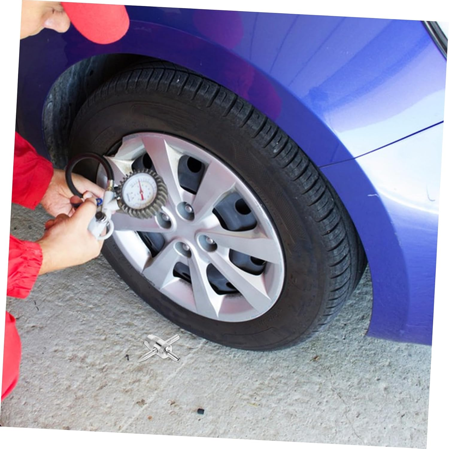 Beatifufu Professional Valve Core Wrench Multifunctional Tire Tool Easy Bike Tire Removal Automotive Valve image number 4