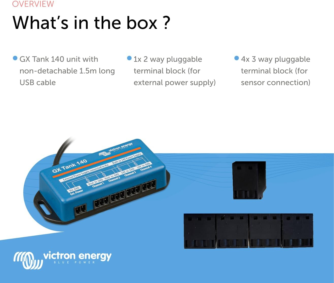 Victron Energy GX Tank 140 Unit image number 1