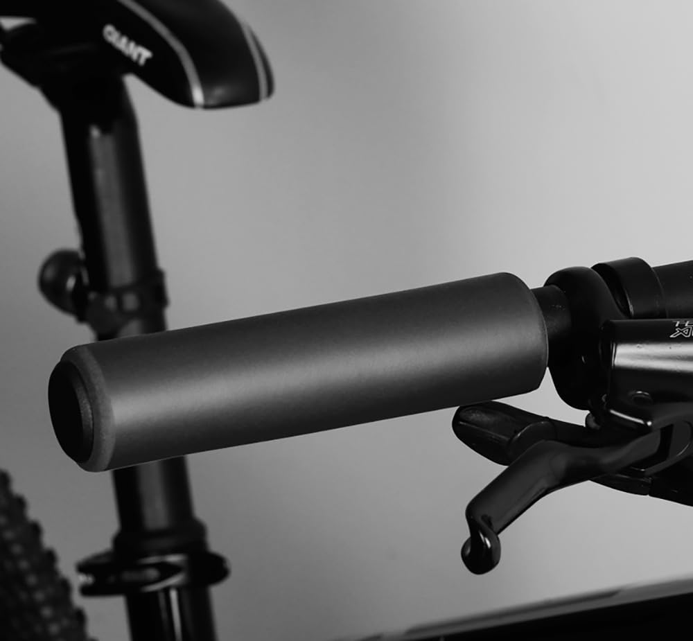 Silicone Bicycle Handlebar Grips, Comfortable MTB Non-Slip Sponge Handle Grips image number 5