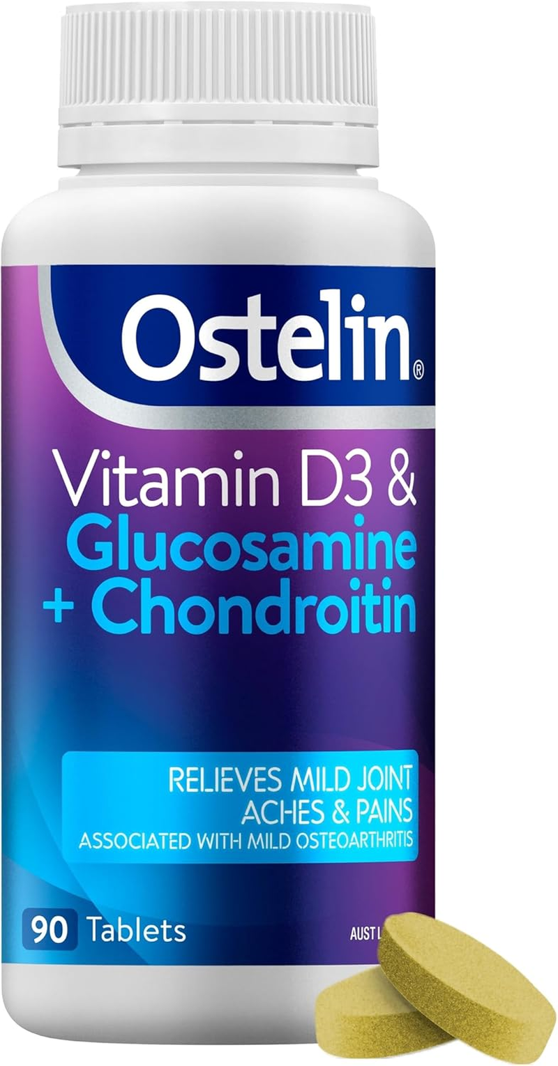 Ostelin Vitamin D3 and Glucosamine + Chondroitin Tablets (90 Tablets) image number 6