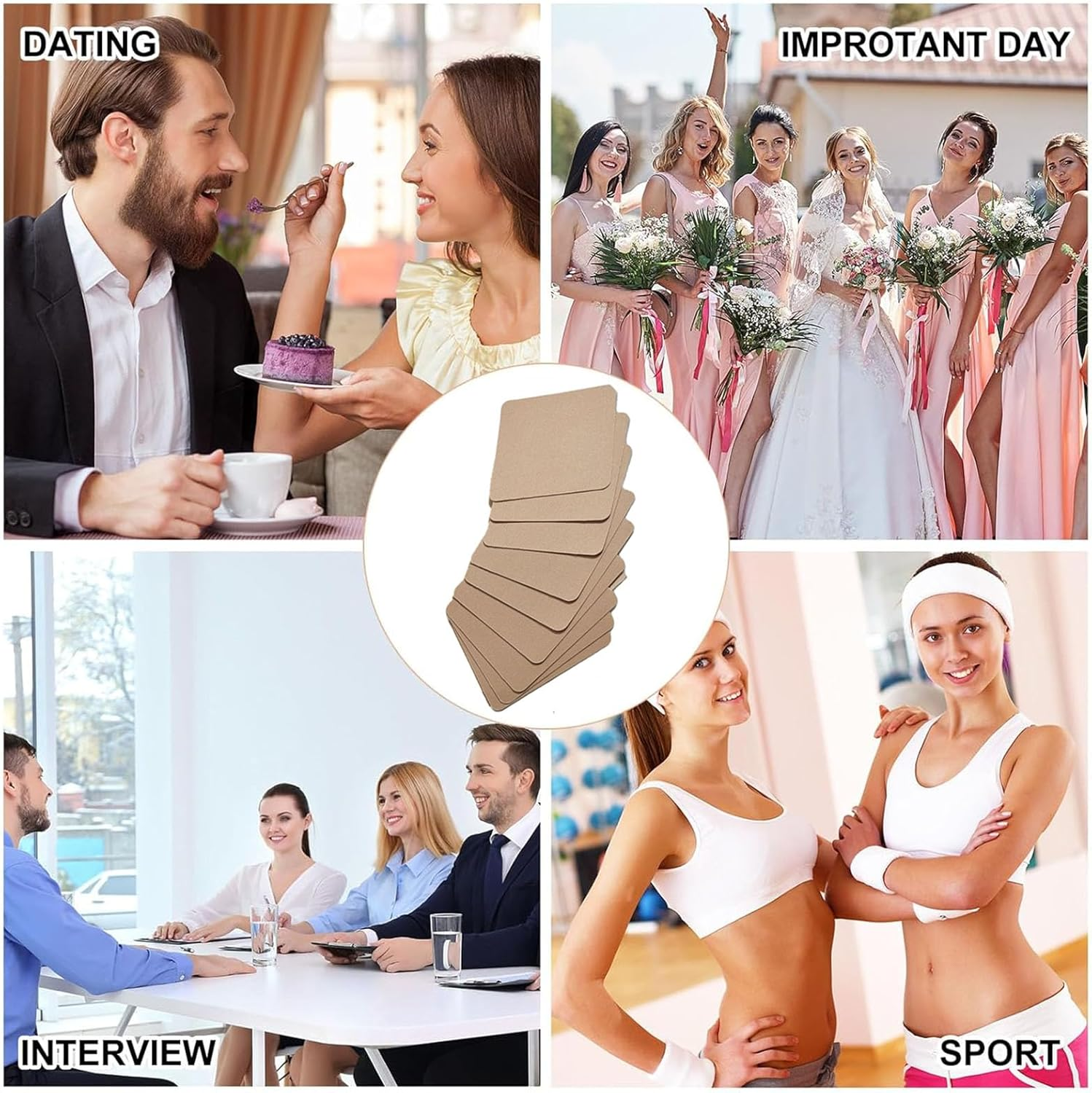 SYGELER Professional Tattoo Cover Tape 10PCS | Ultra-Thin Skin Tone Concealer Patches (8X10Cm) | Waterproof & Breathable for Scars/Birthmarks | Flawless Body Makeup for Weddings/Work