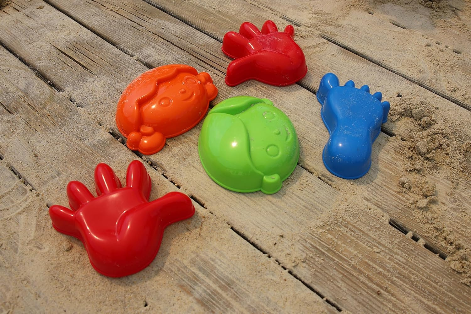 Gowi Toys Fritz Sand Mould 6-Piece Set image number 1