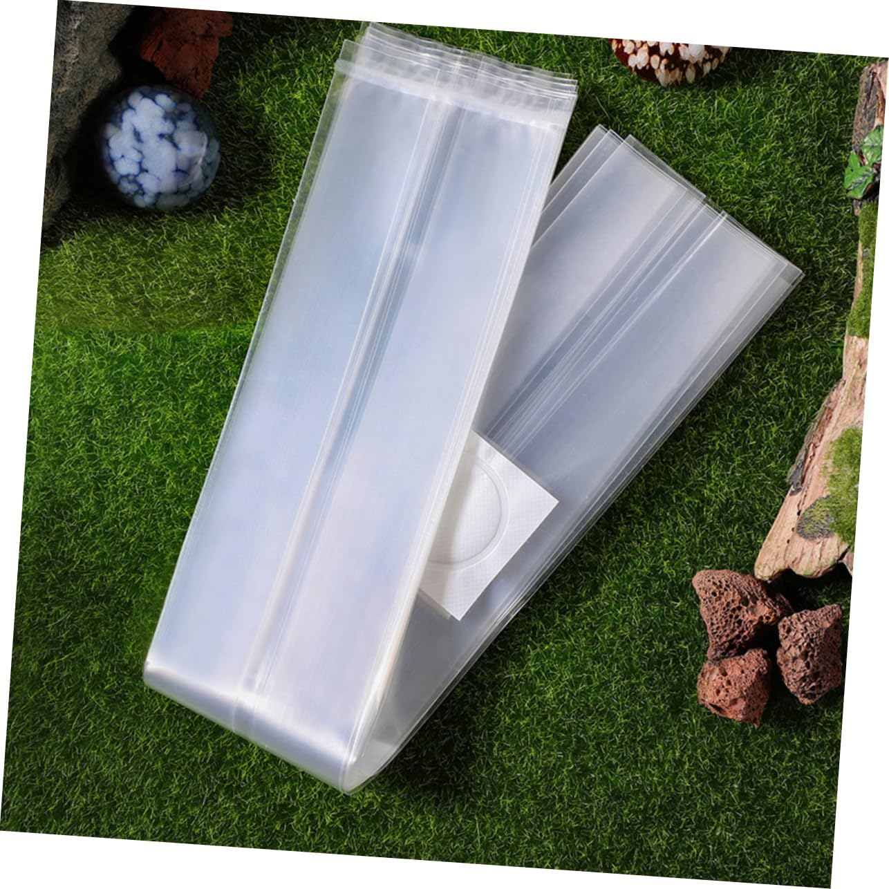 OFFSCH Mushroom Growing Bags 20Pcs Small with Sturdy Microporous Membrane for Indoor Gardening and Farm Cultivation Space-Saving Design for Home Greenhouse Use image number 2
