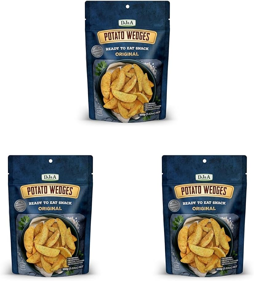 DJ & a Potato Wedges 100 G image number 3