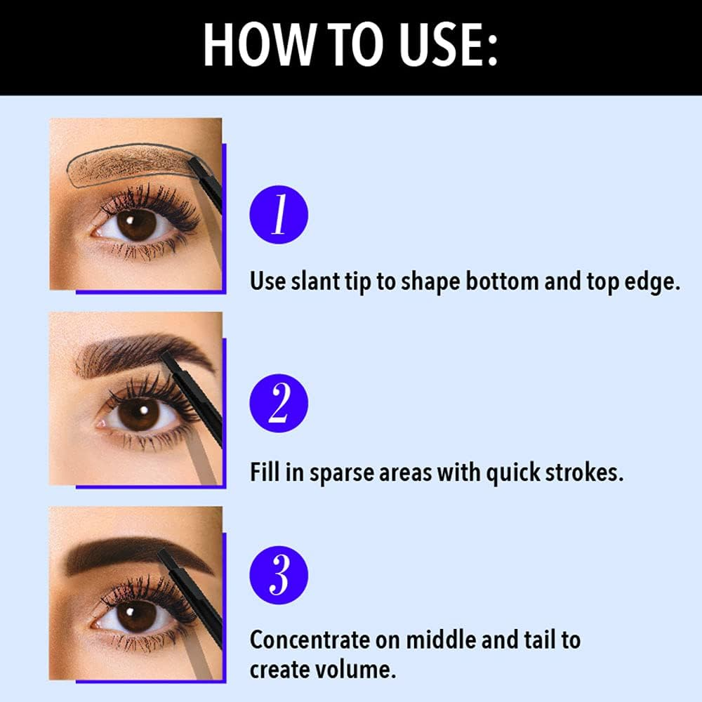 Blue Heaven Truebrow Eyebrow Definer, Dark Grey, 0.45Gm