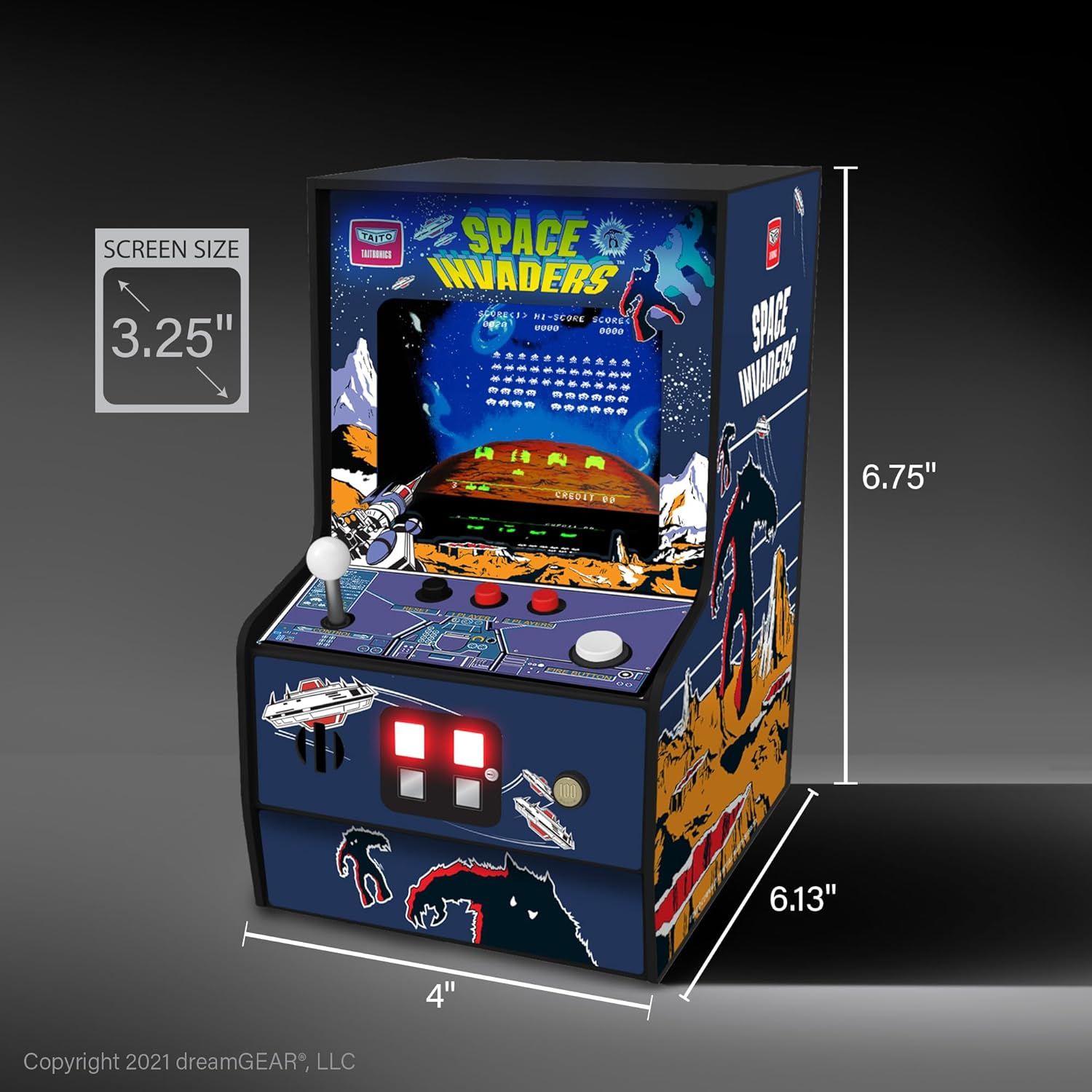 Retro Space Invaders Micro Player