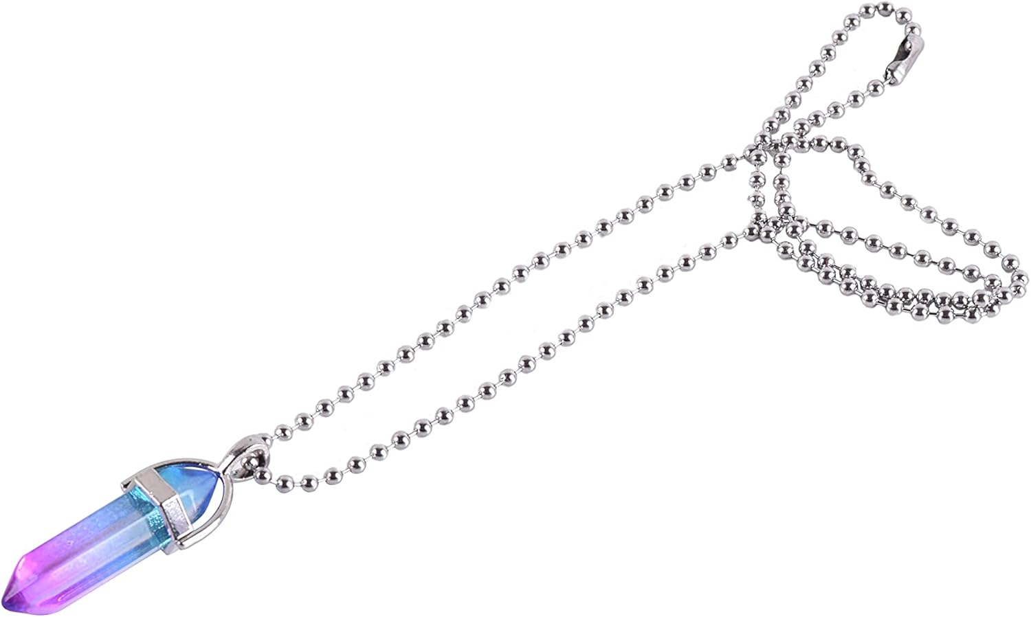 KONMAY 30Pcs 2.4Mm Size #3 304L Grade Stainless Steel Military Dog Tag Bead Ball Chain Necklace with Connectors image number 2