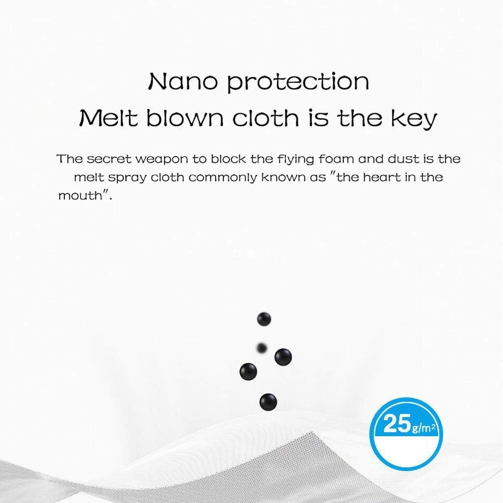 10/20/30/40/50/100 Pcs Earloop Disposable Cover for Kids,Oral Protection 3-Ply Filter Dustproof Waterproof Cover Dinosaur Print Children Face_Masks (50PCS, White)