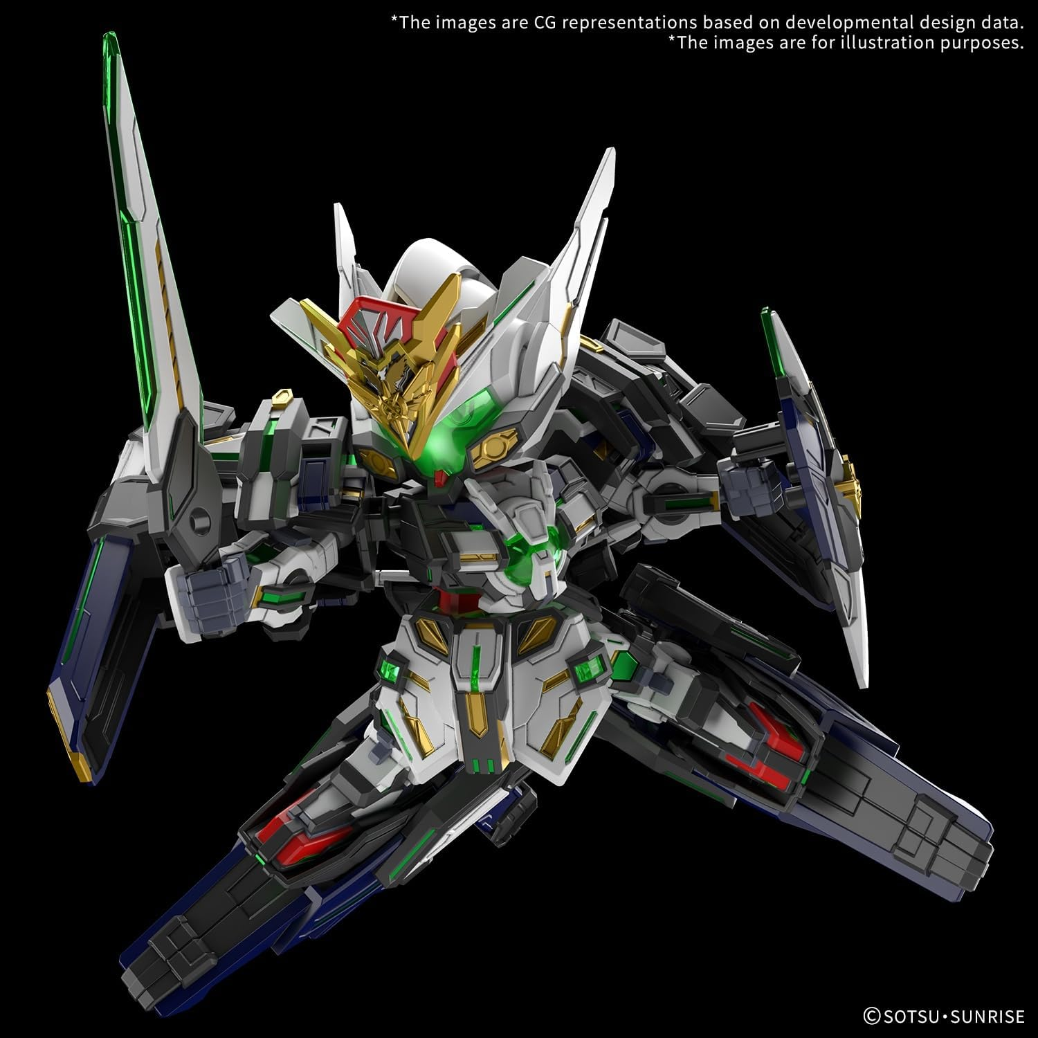 BANDAI Hobby Gundam SDW Heroes GF Gundam ASTRAEA Type-B image number 2