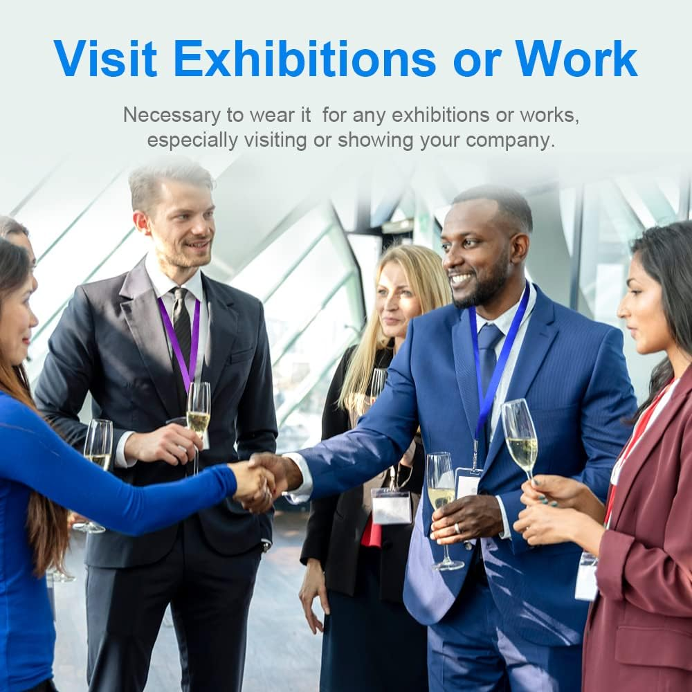 10PCS Mcyye Durable Neck Lanyards, Premium Soft Nylon Lanyard for Kids, 5 Colors for All Kinds of ID Badges Holder, Keys, Wallet, Whistle, Car Key, Cruise, Work, Etc., Comfortable for Your Skin image number 4