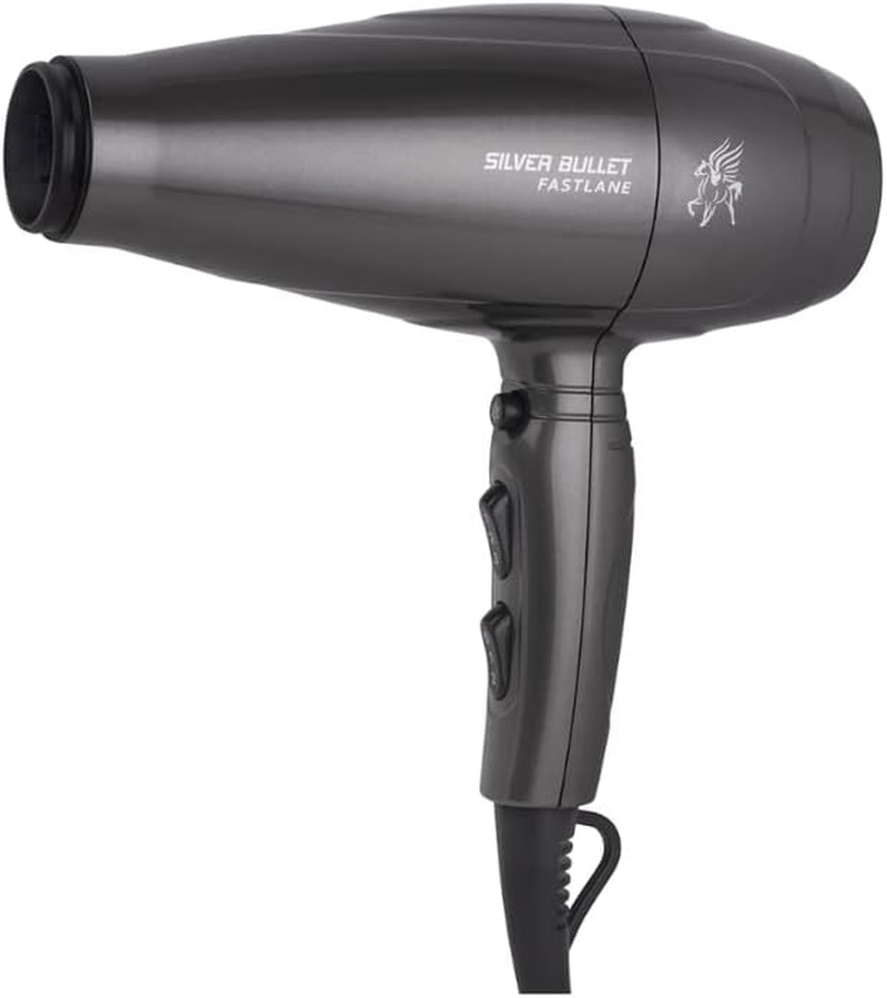 Silver Bullet Fastlane Hair Dryer Charcoal