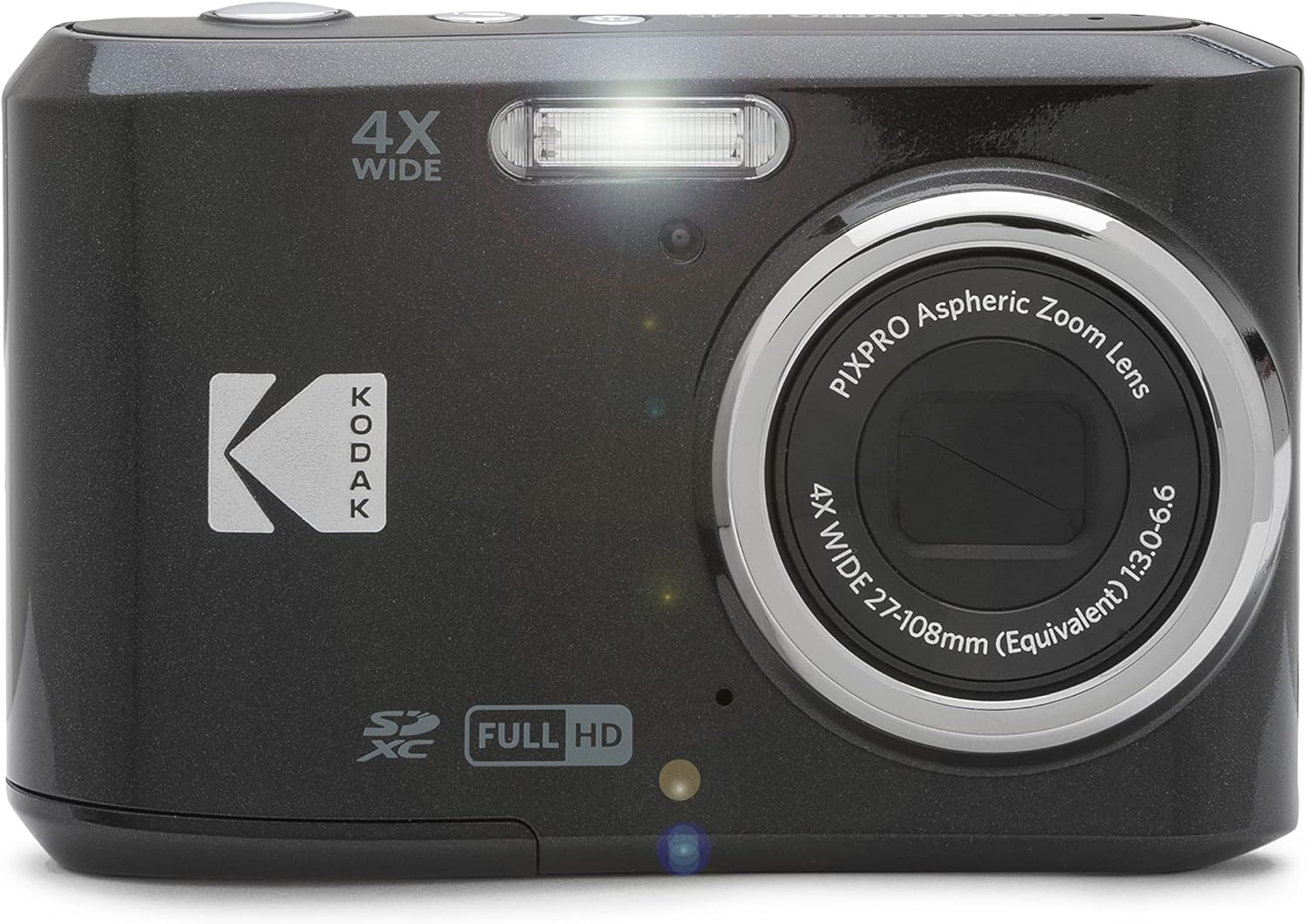 Kodak PIXPRO FZ45 Friendly Zoom Digital Camera, Black - White image number 4