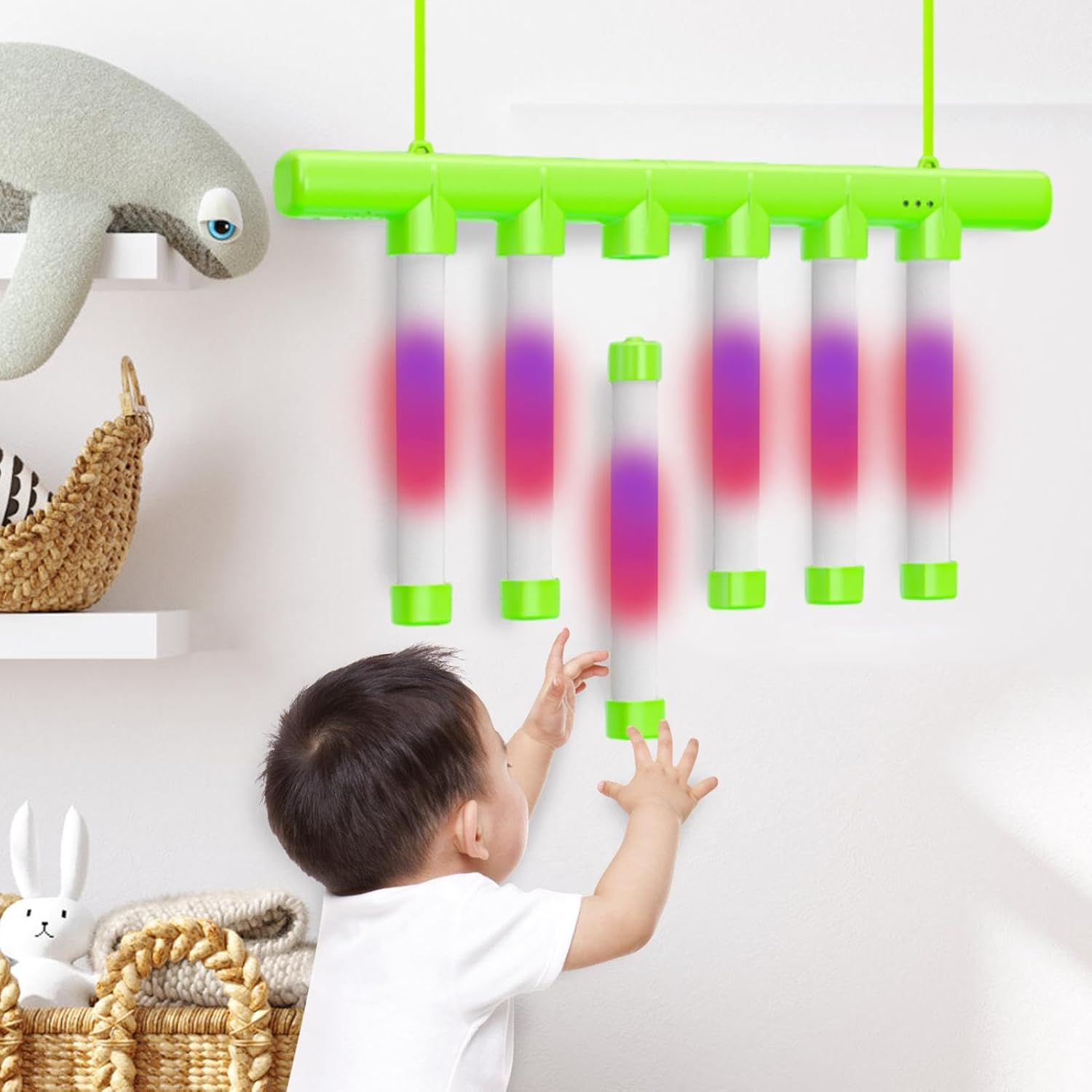 Upgrade Reflex Challenge Game Remote Control Drop Sticks Game, Kids Catching Sticks Game, Drop the Stick Game, Reaction Training Speed Catching Game image number 1