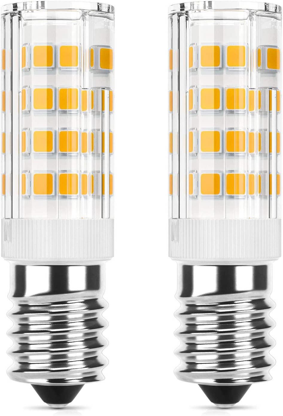 Dicuno E14 LED Light Bulb 4W (40W Halogen Equivalent), Daylight White 6000K 400LM, 220V, Non-Dimmable, Small Edison Screw Bulb for Fridge/Cooker Hood, 6-Pack