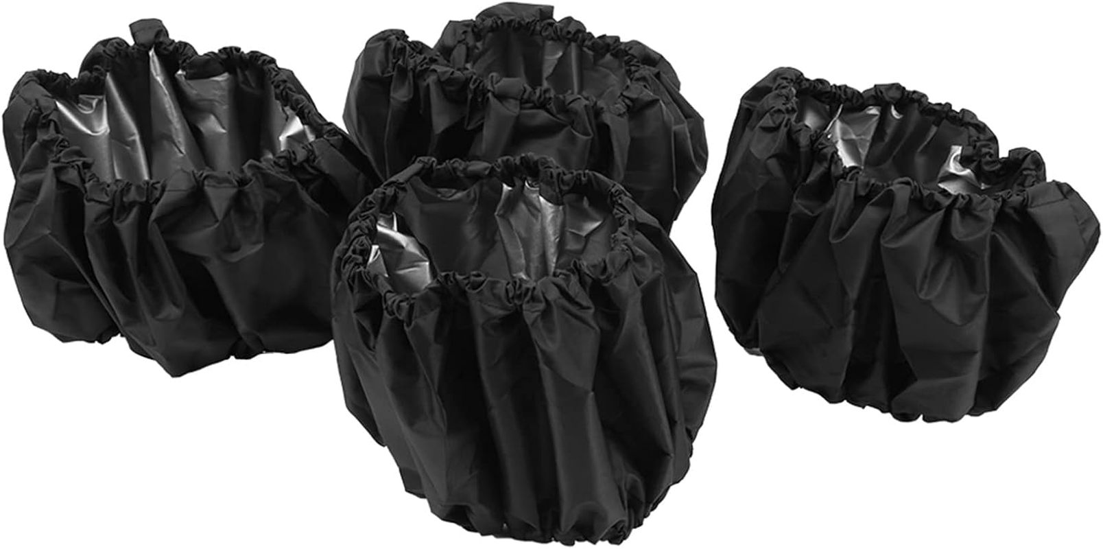 Hyuduo Baby Stroller Wheel Cover Waterproof Oxford Fabric Pram Accessory - 4 Pack for Parents with Babies at Home (Large Size Single) | Durable Replacement Wheel Protector, Universal Fit for Most Prams and Strollers, Easy to Install, Machine Washable, Anti-Dust and Mud Guard for Outdoor Use image number 1