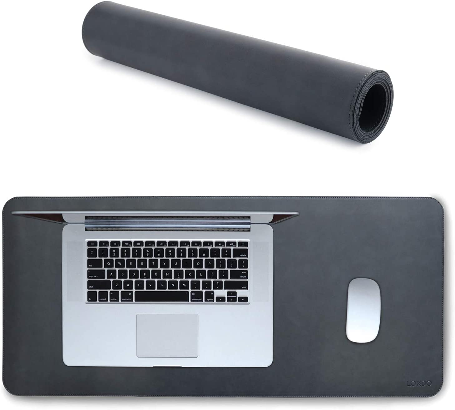 Londo Leather Extended Mouse Pad (Black)