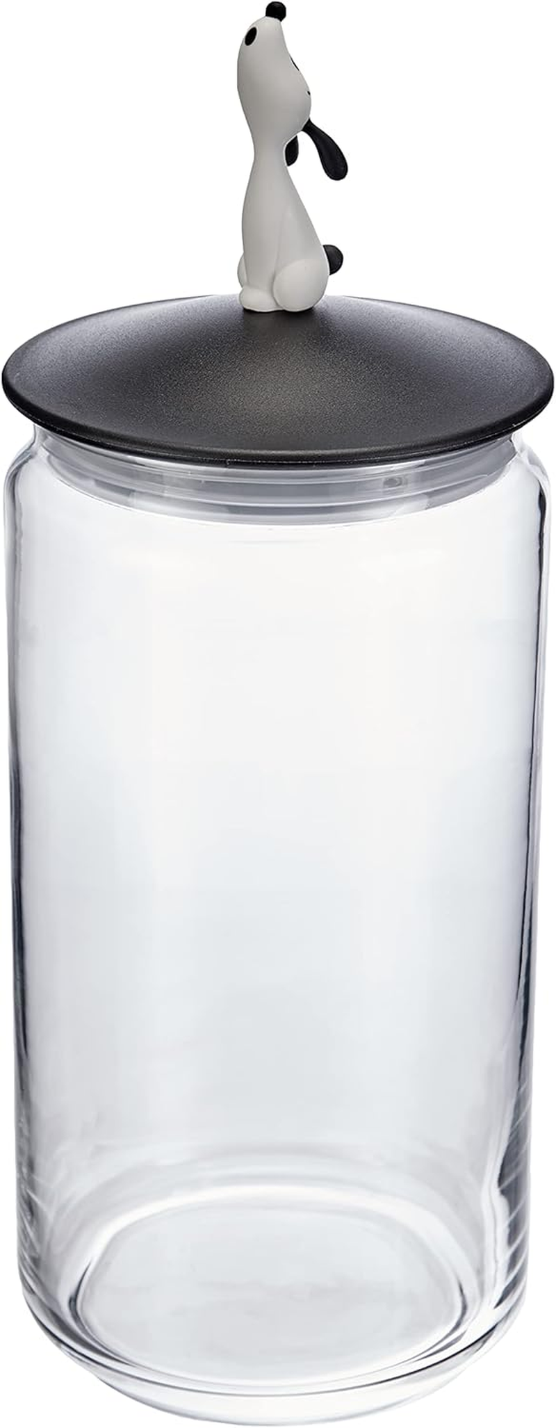 Alessi AMMI21 B Lula' Jar Container, Black, Black image number 4