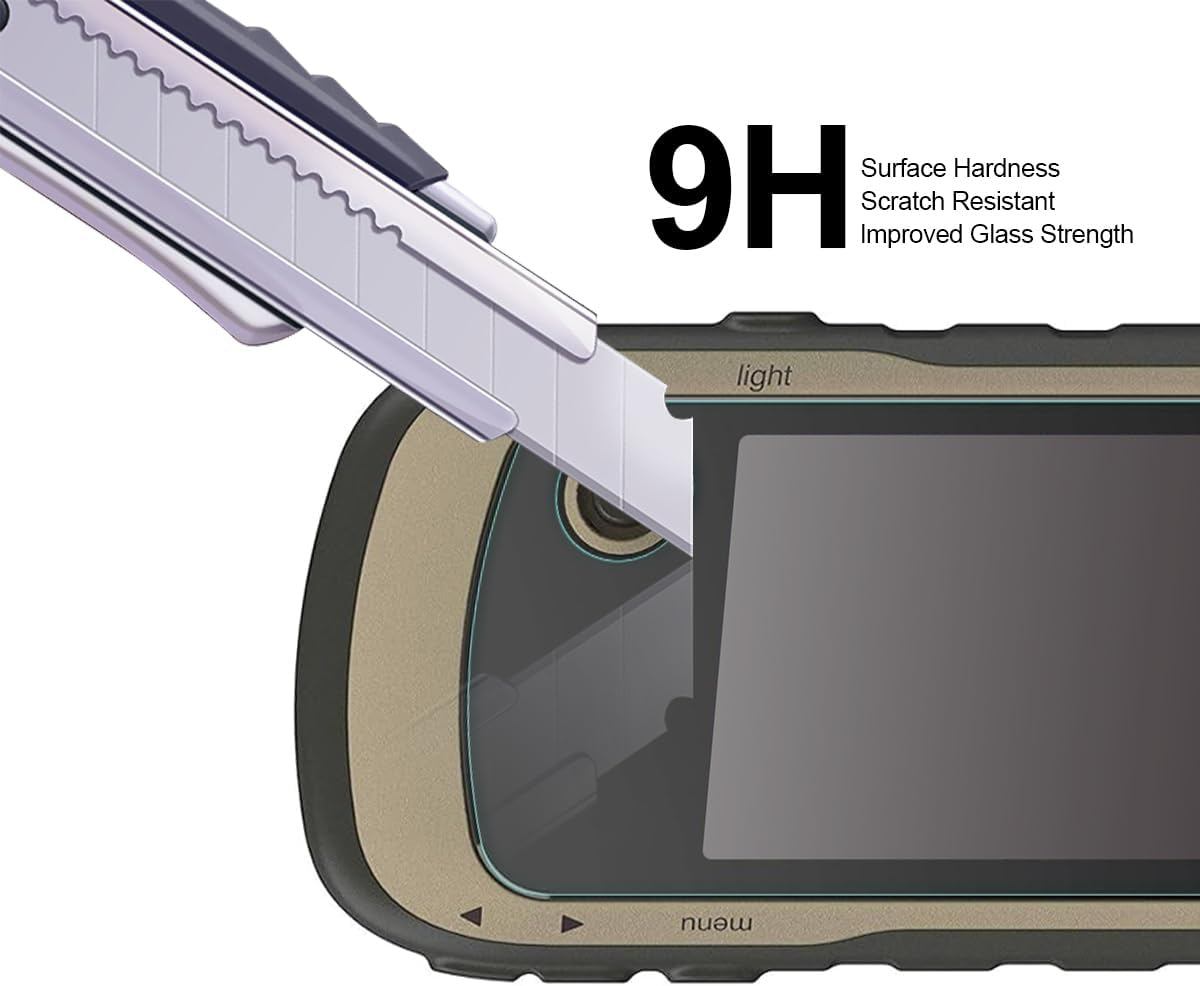 (3 Pack) Supershieldz for Garmin Etrex 10, 20, 20X, 22X, 30, 30X, 32X Tempered Glass Screen Protector, anti Scratch, Bubble Free image number 1