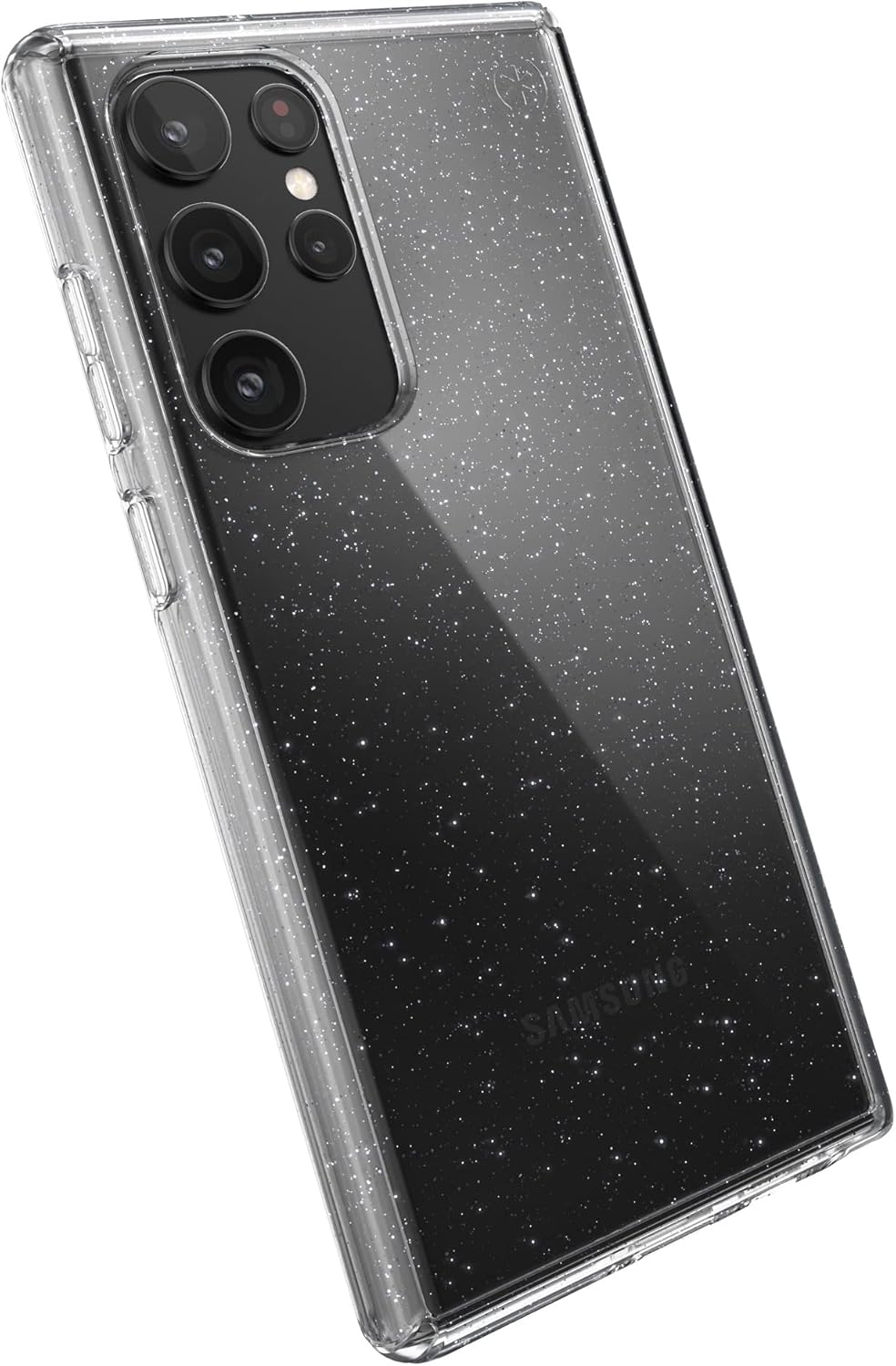Speck Presidio Perfect Case for Samsung Galaxy S22 Ultra, Clear