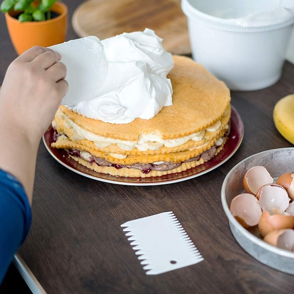 11Pcs Dessert Decorating Syringe Set, Dessert Decorator plus Icing Dispenser Cupcake Filling Injector Set, Cupcake Frosting Filling Injector Dessert Cream Piping Syringe Kits with Nozzles and Scrapers image number 5