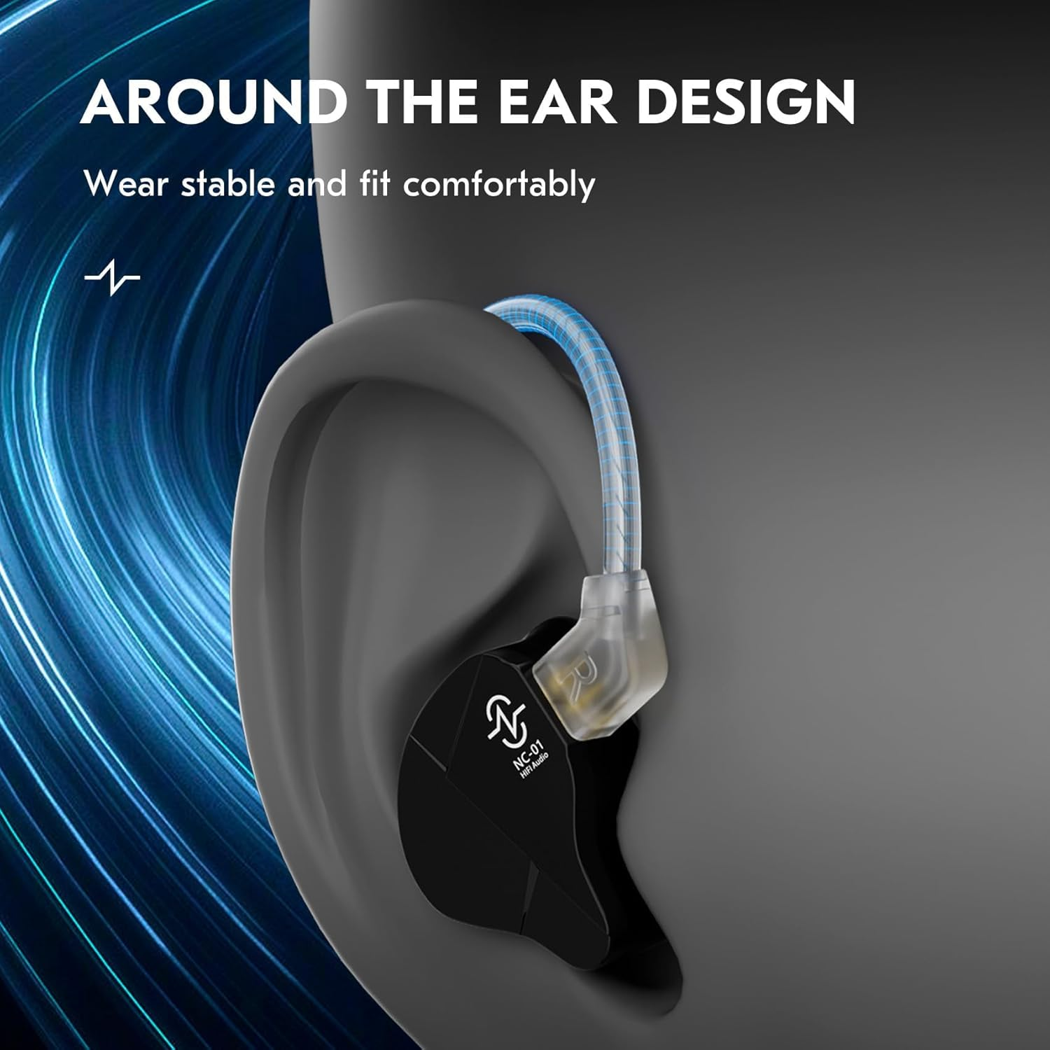 Keephifi CCZ USB C IEM Cable with Mic QDC, C03 4N Silver-Plated OFC in Ear Monitor Cable Earbuds Wire for EDX Pro/Castor/Zs10 PRO/ZS10 PRO X/ZSN PRO X/ZS10 PRO 2/ZS12 PRO X image number 2