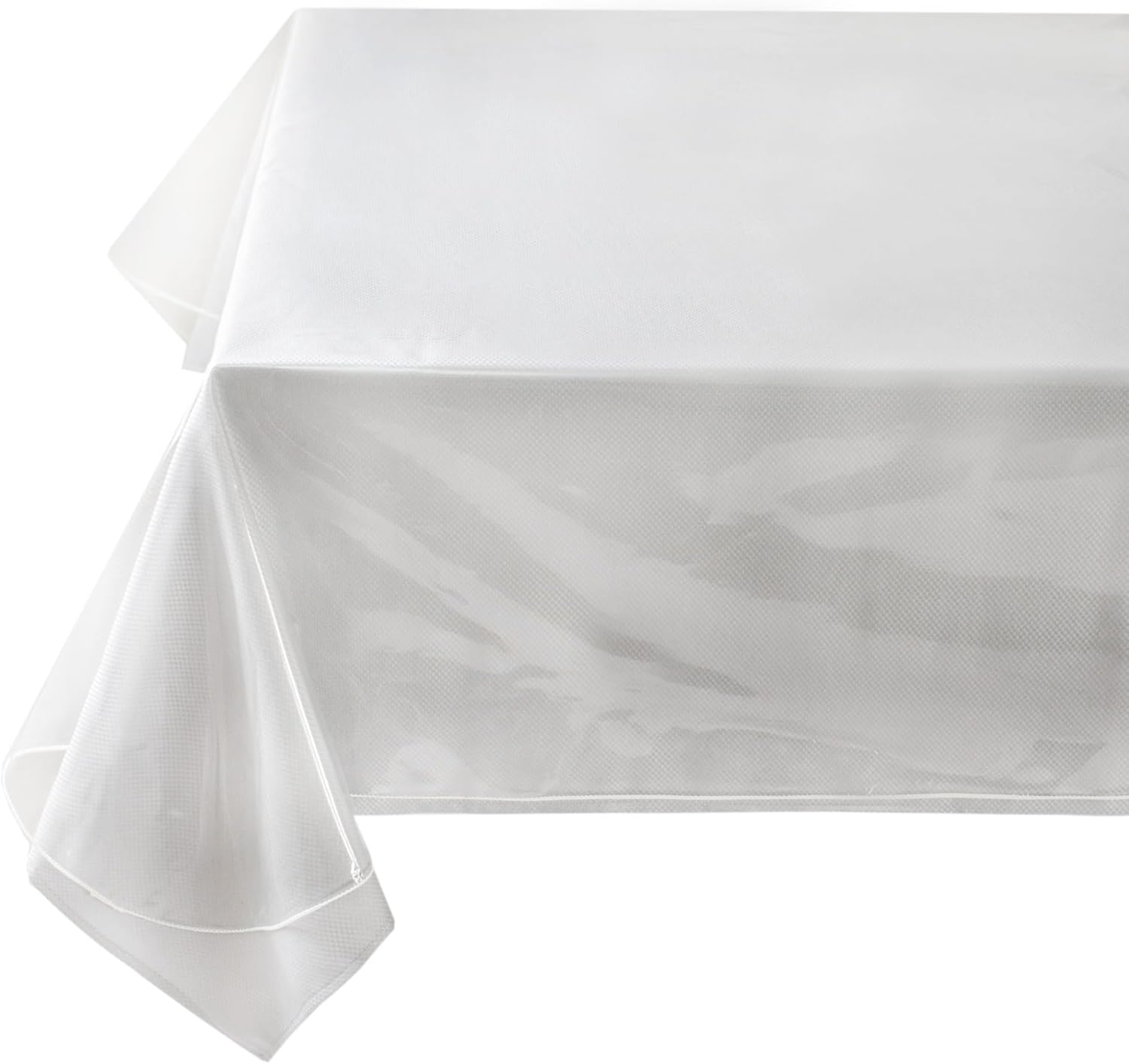 Benson Mills Heavy Duty Clear Plastic Tablecloth Protector, 100% Waterproof Table Cloth, Oil Spill Proof, Table Cover for Dining Tables, Parties and Holidays (54" X 70" Rectangular) image number 5