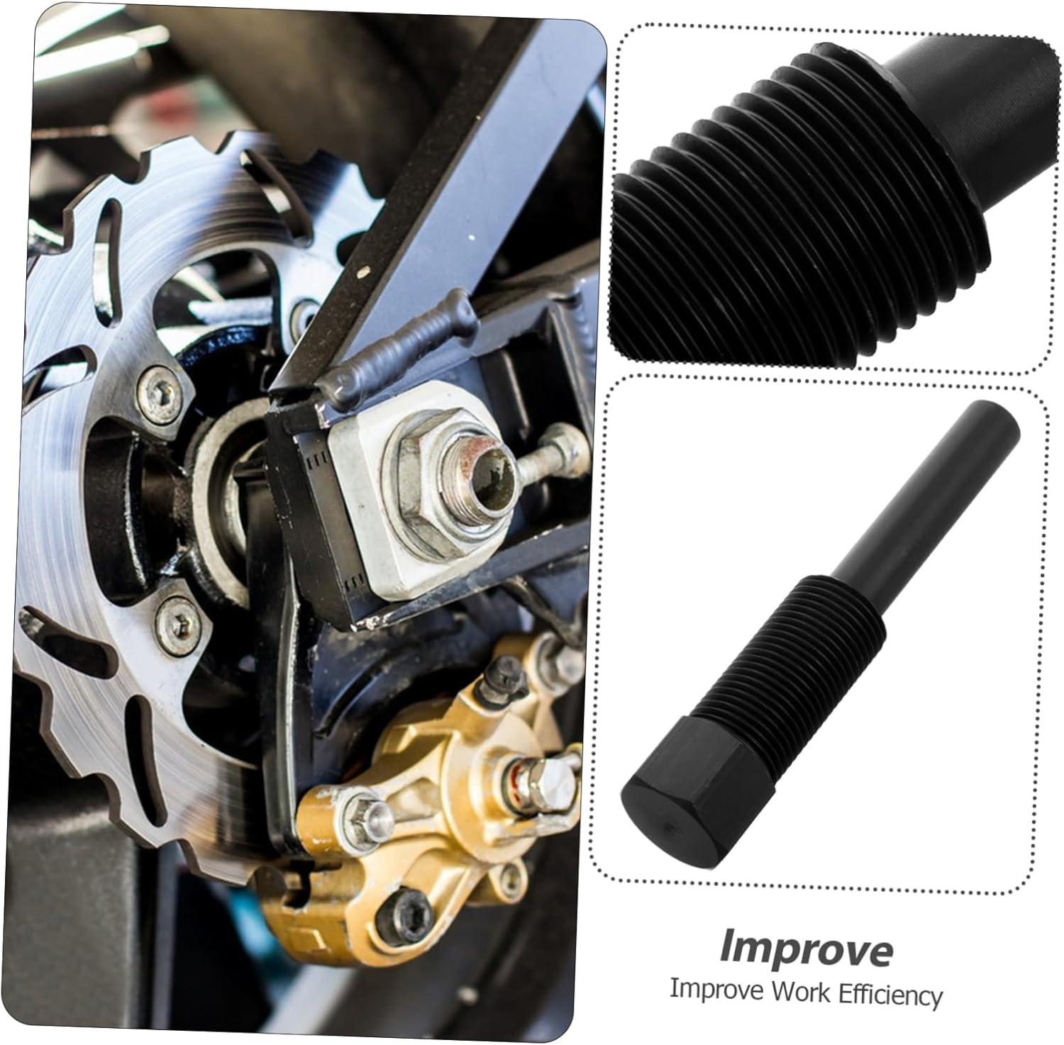 BUGUUYO Motorcycle Secondary Clutch Puller Tool for Efficient Engine Maintenance Design for Easy Removal Lightweight and Portable Mechanic Repair Equipment image number 1