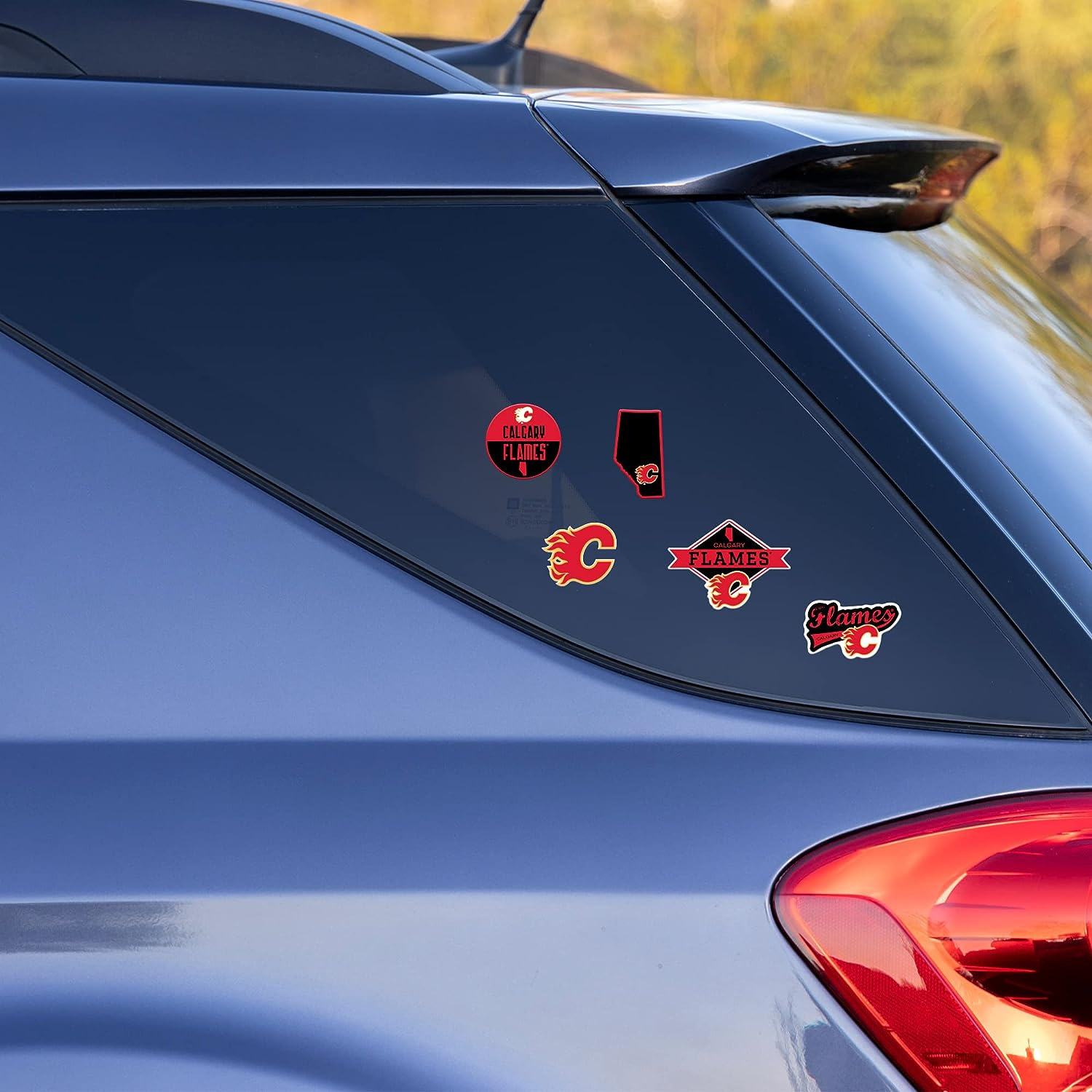 Rico Industries NBA Chicago Bulls 5-Piece Die-Cut Decal Sheet image number 5