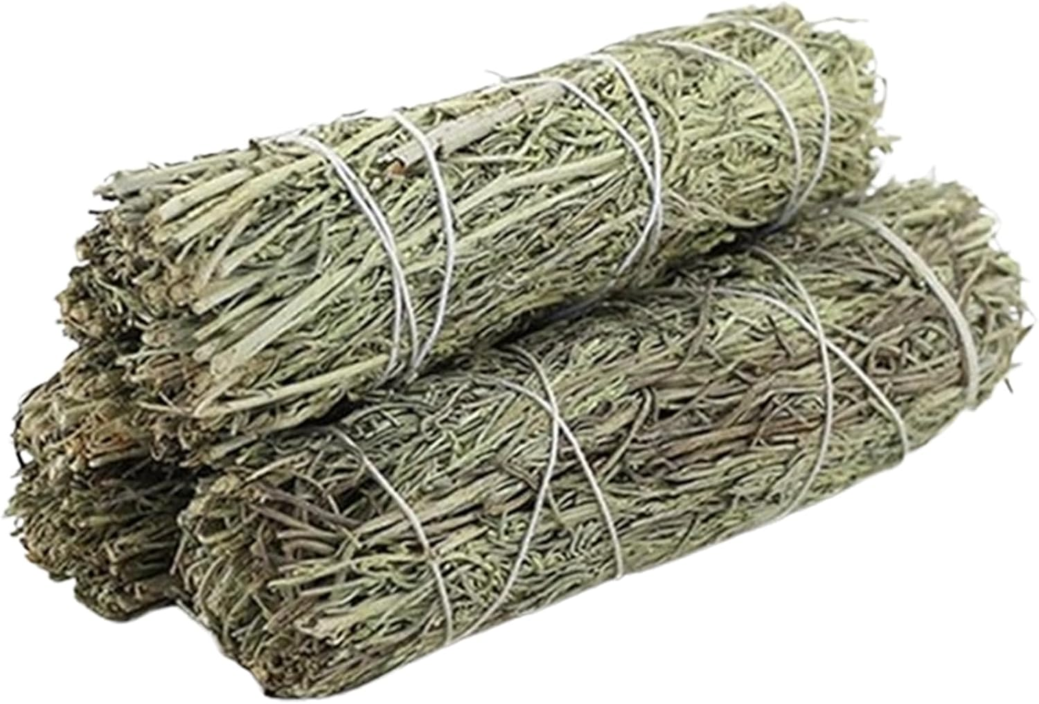 Ancientveda 4 Inch White Sage Smudge Sticks Bulk (3 Pack) - Cleansing House | White Sage for Smudging and Negative Energy Yoga - California Sage Bundles