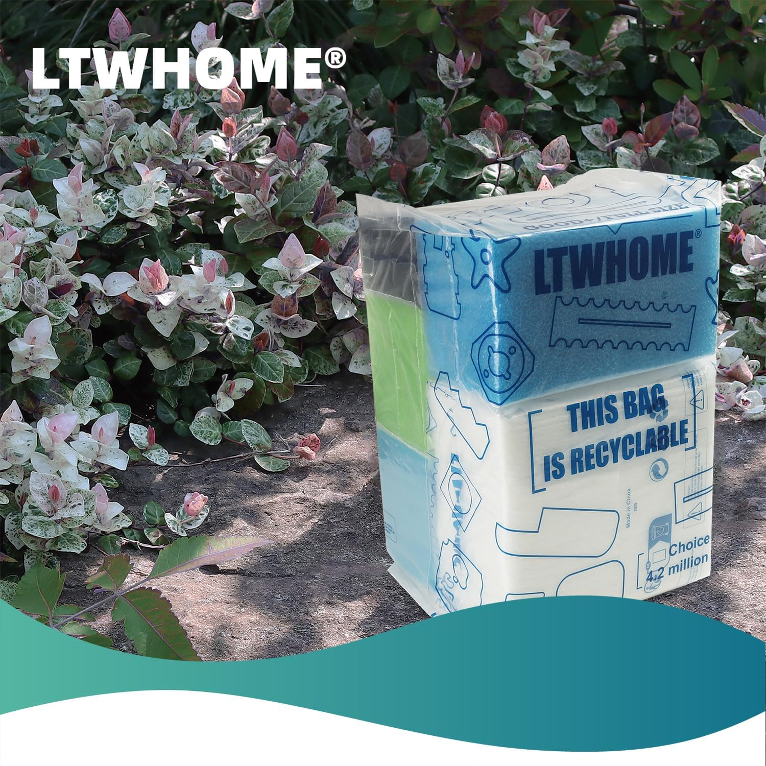 LTWHOME Value Pack of Fine Filters, Carbon Filters, Coarse Filters, Nitrate Filters and Poly Filters Set Fit for Juwel Standard/Bioflow 6.0/ L (Pack of 68) image number 4