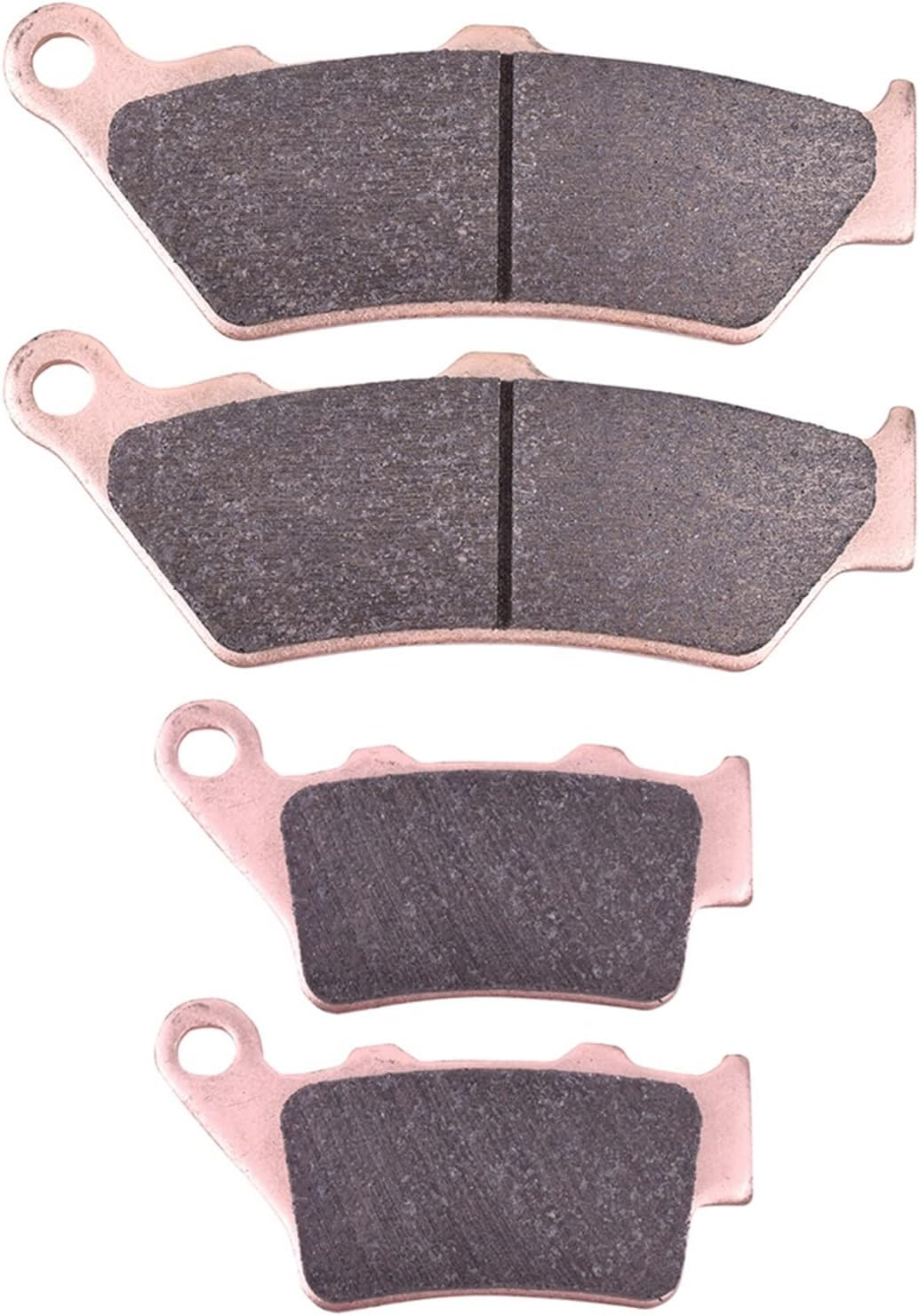 Motorbike for Indian Scout Bobber Sixty Scout Bobber Sixty 2021 Front Rear Brake Pads Disc Braking (Color : 1Set Copper Based)