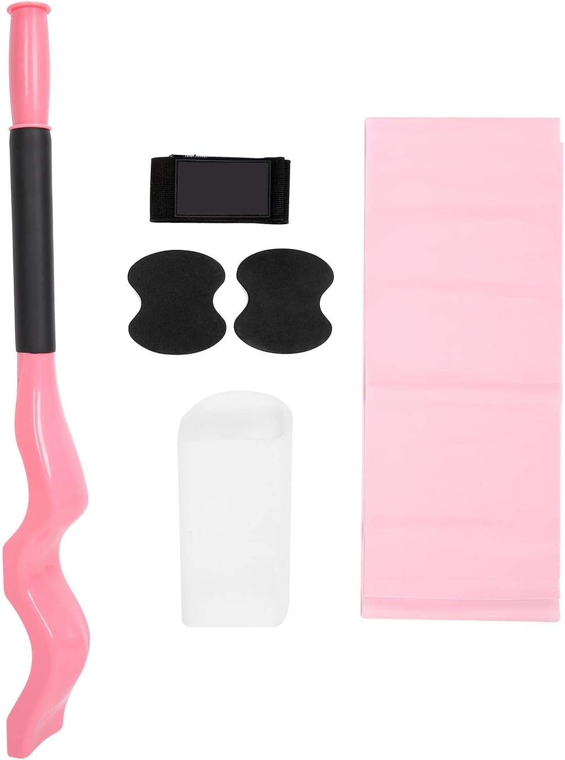 Professional Ballet Foot Stretcher, Portable Dance Stretching Equipment with Elastic Stretch Band, Silicone Foot Cover, Small Bag for Easy Carry, for Dancers, Yoga People image number 3