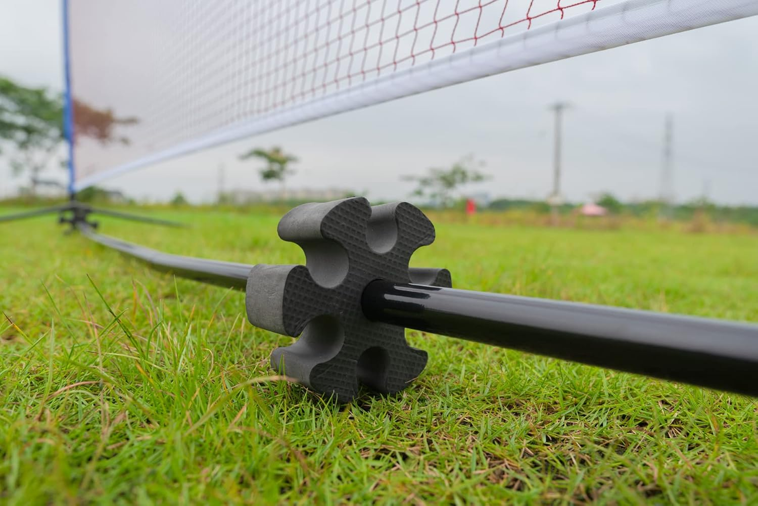 Portable Badminton Set Height Adjustable Badminton Net Indoor/Outdoor Sport Tennis Volleyball with Stand/Frame and Carrying Bag, Accessories: Professional Series image number 6