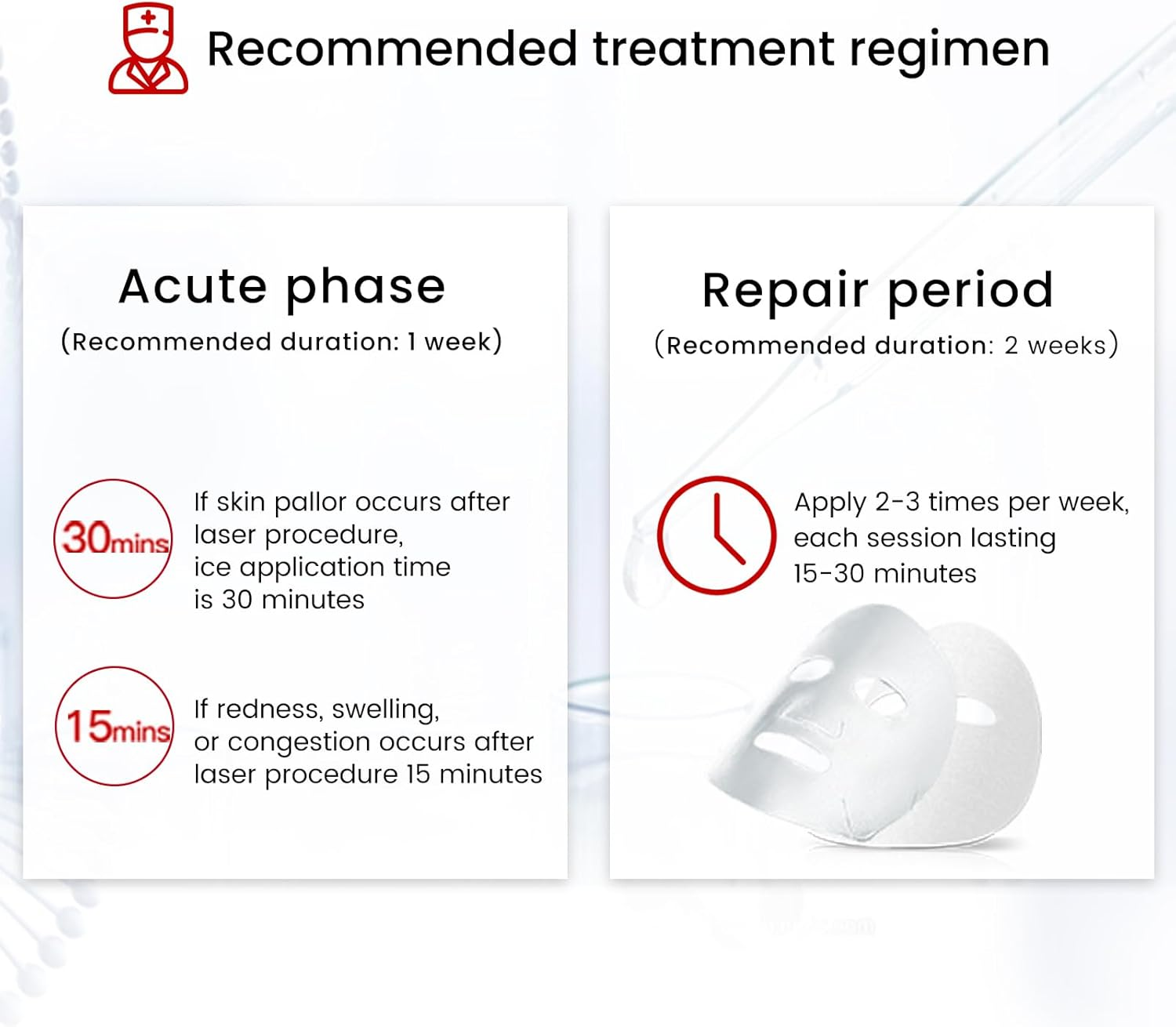 WINONA Collagen Sheet Mask 6Pcs, Recombinant Collagen Dressing, Hydrating Face Mask for Sensitive Skin, Soothes and Skin Barrier Repair, Suppresses Acne, Repair Dressing for Post-Procedure Skin image number 6